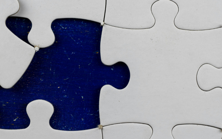 puzzle piece out of puzzle