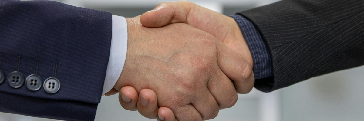 shaking hands