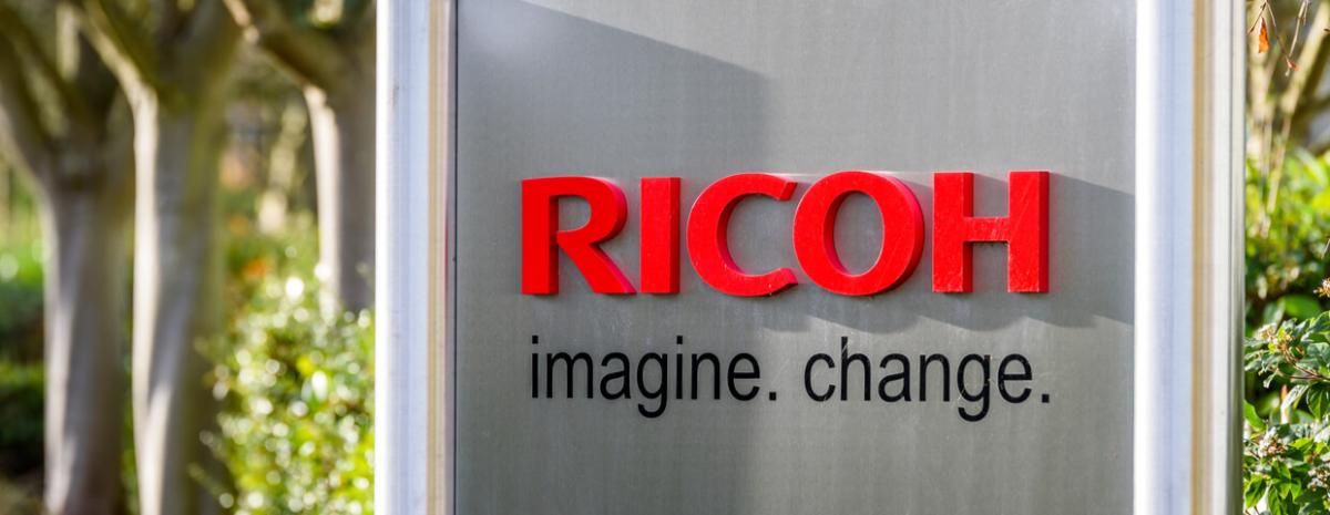 Ricoh brand logo.